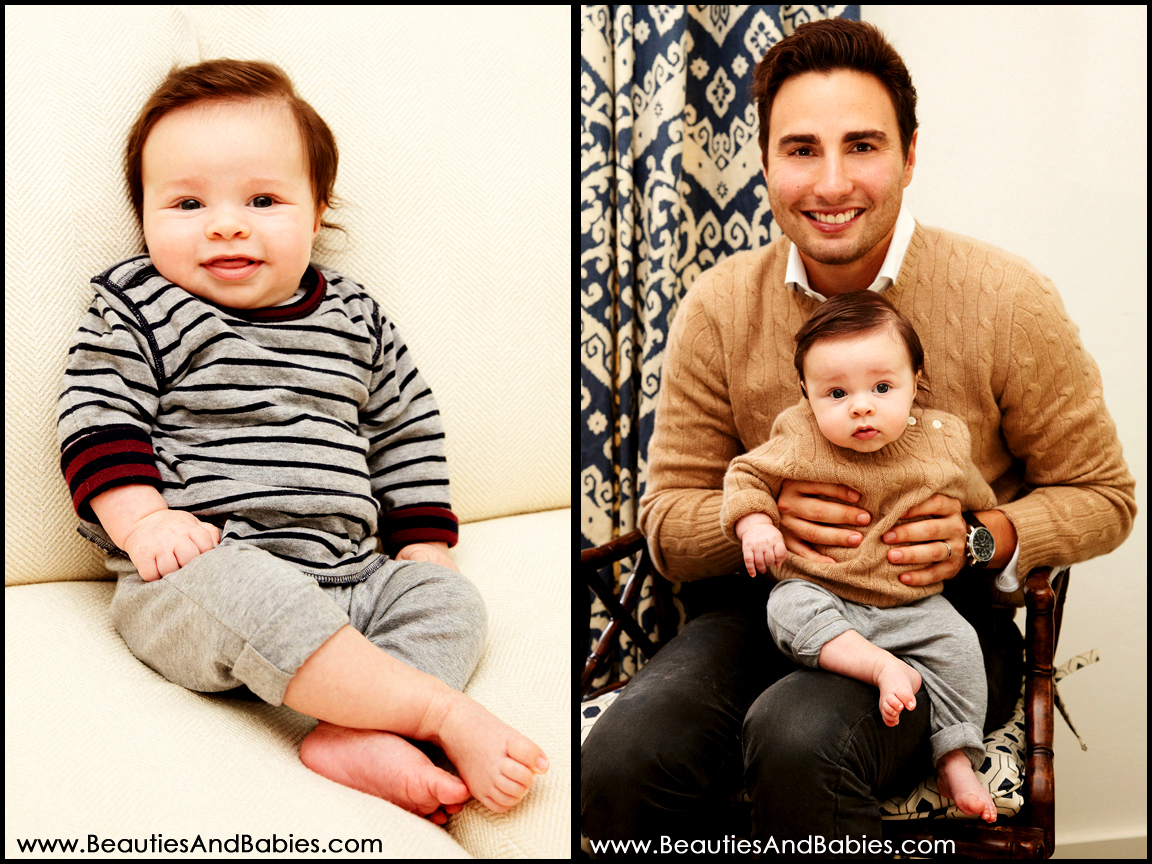 father son professional baby pictures Los Angeles